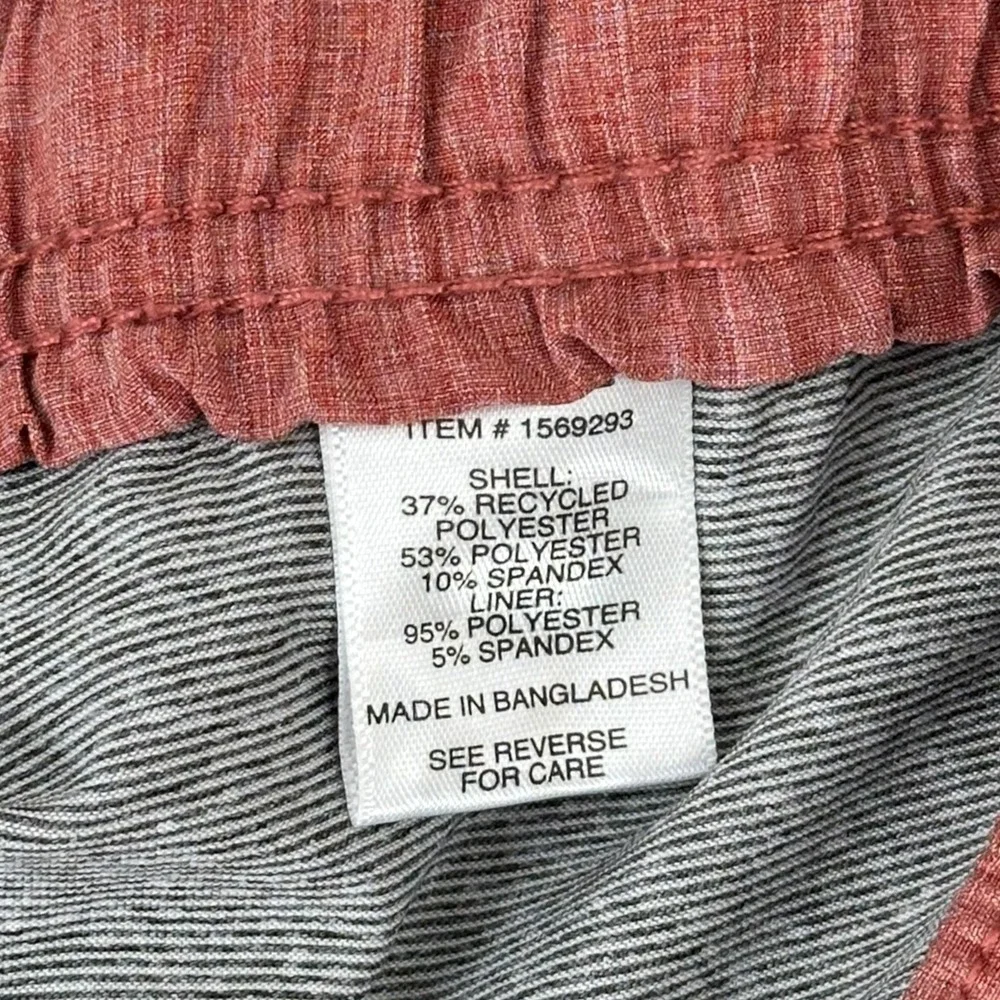 Tailor Vintage Shorts Mens‎ 2XL Red Drawstring Swim Trunks Liner 19.5x9 Stretch
